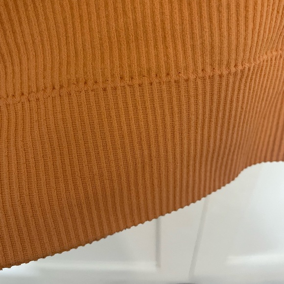 Garage Plunge tank. Orange. V neck. Crop top. Size XS - Picture 3 of 4